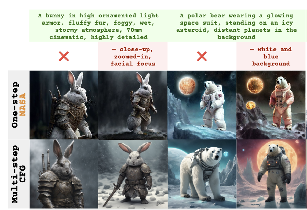 Supercharged One-step Text-to-Image Diffusion Models with Negative Prompts